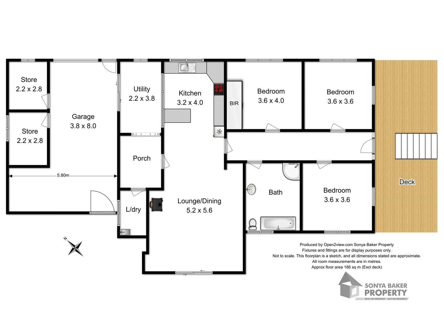Floorplan of Homely house listing, 17454 Bass Highway, Boat Harbour TAS 7321