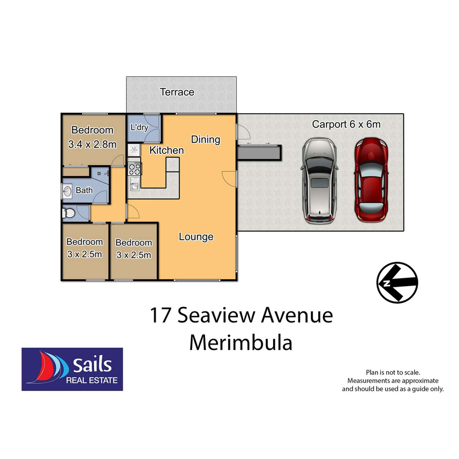 Floorplan of Homely house listing, 17 Seaview Avenue, Merimbula NSW 2548