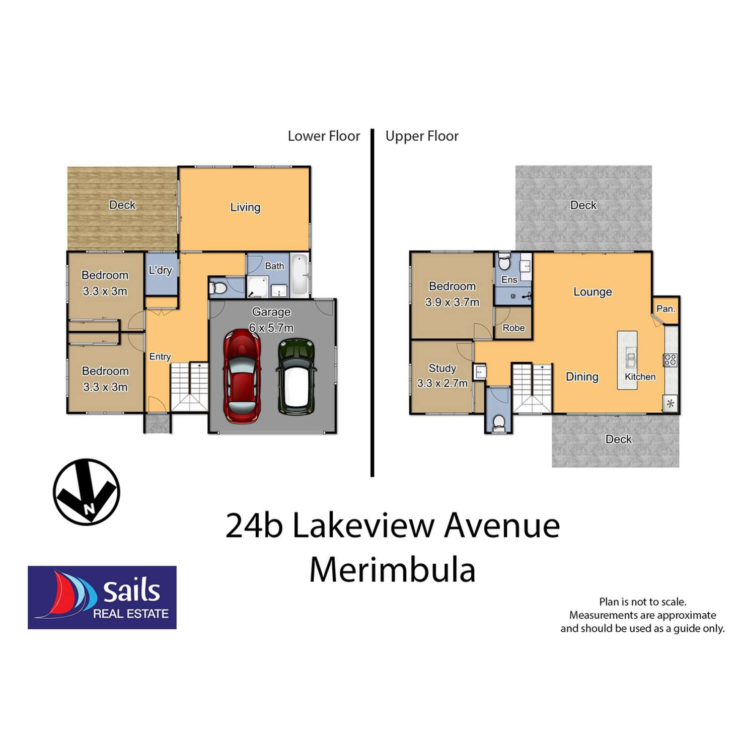 Floorplan of Homely house listing, 24B Lakeview Avenue, Merimbula NSW 2548