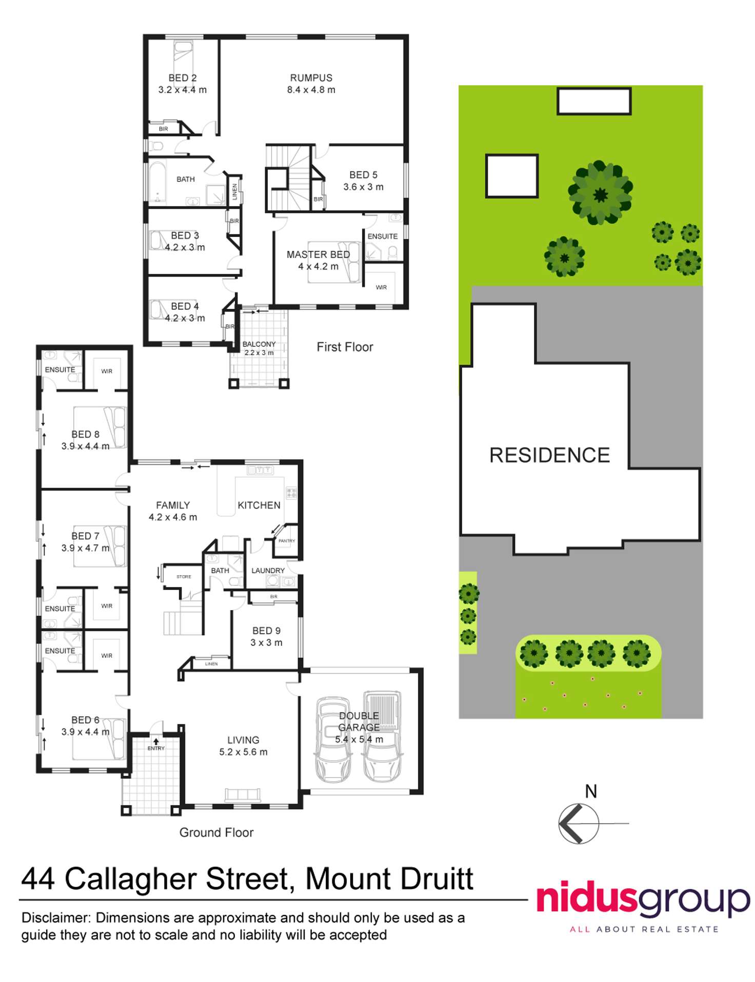 Floorplan of Homely house listing, 44 Callagher Street, Mount Druitt NSW 2770