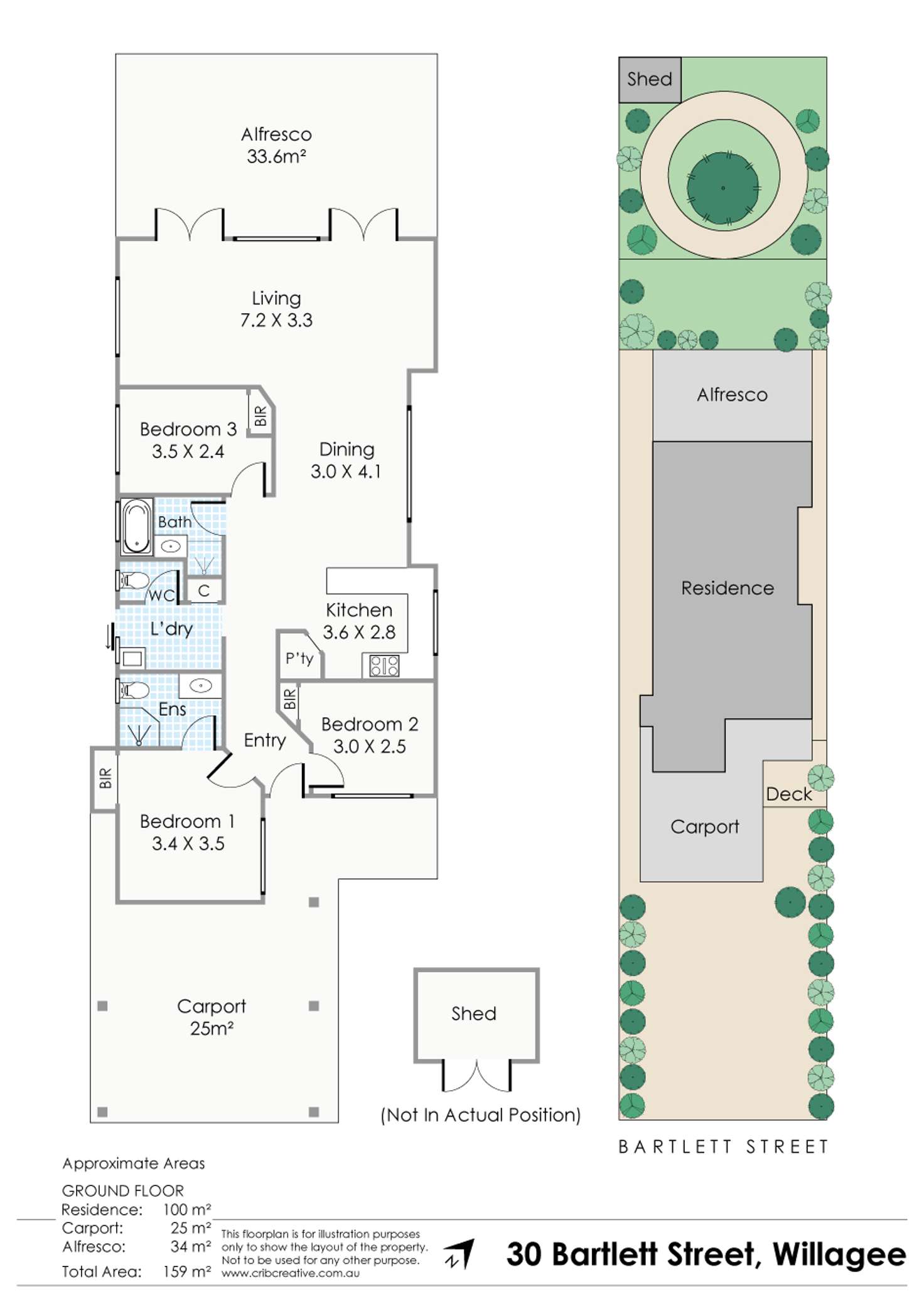 Floorplan of Homely house listing, 30 Bartlett St, Willagee WA 6156