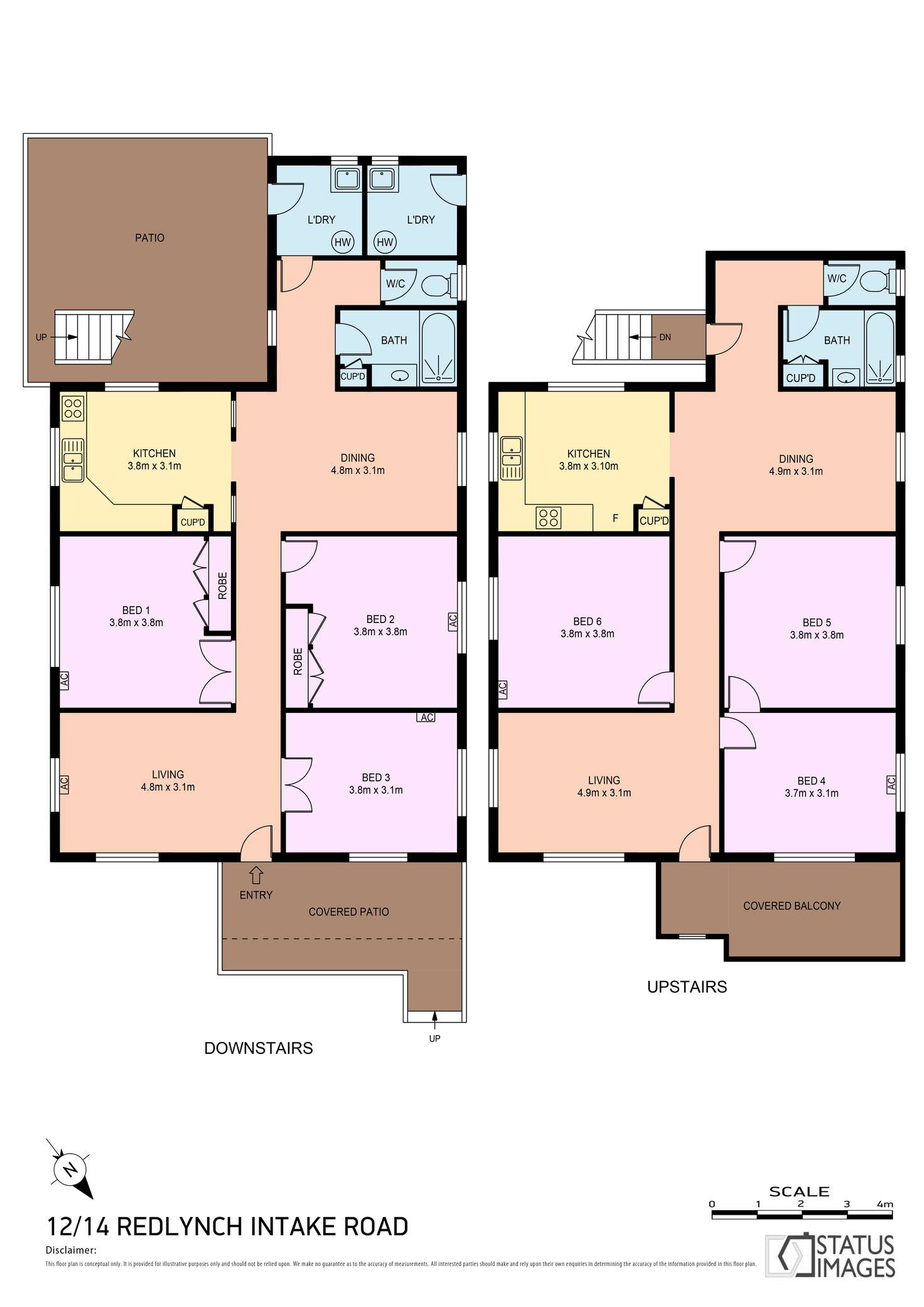 Floorplan of Homely house listing, 12-14 Redlynch Intake Road, Redlynch QLD 4870