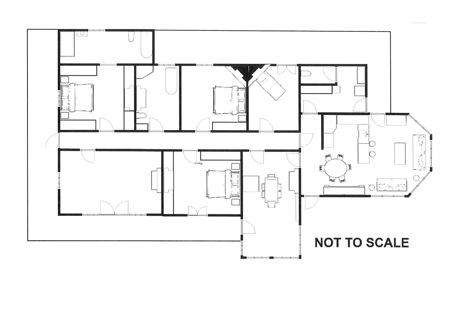 Floorplan of Homely house listing, 6 CHURCH STREET, Beechworth VIC 3747