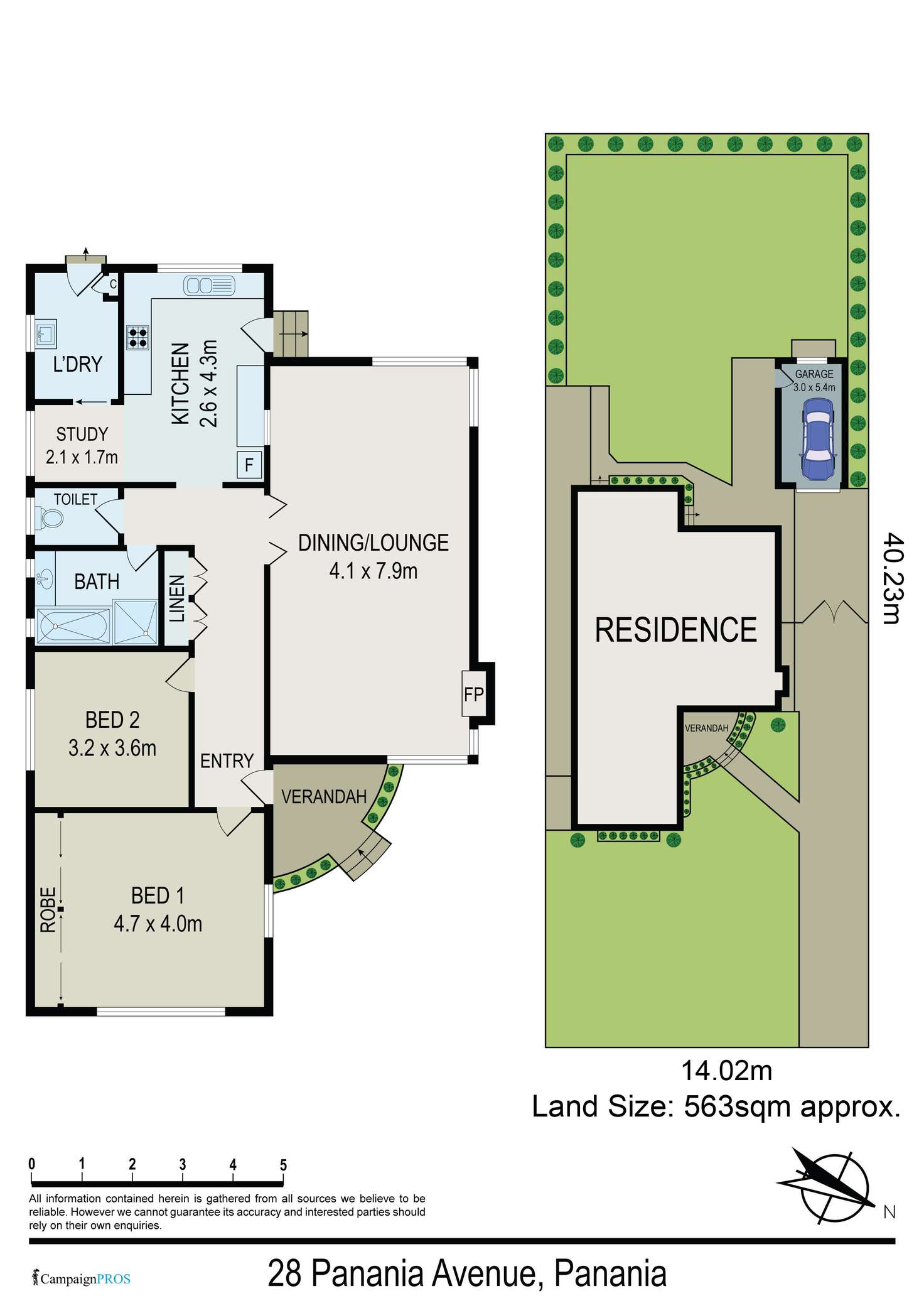Floorplan of Homely house listing, 28 Panania Avenue, Panania NSW 2213