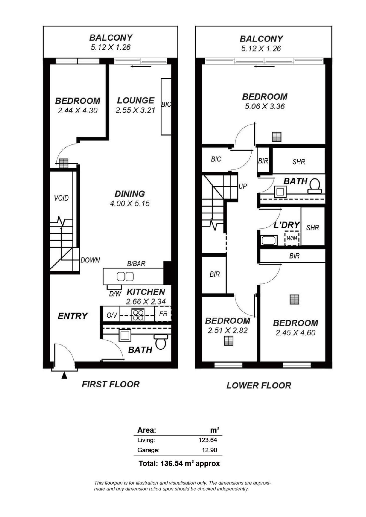 Floorplan of Homely apartment listing, 211/211 Grenfell Street, Adelaide SA 5000