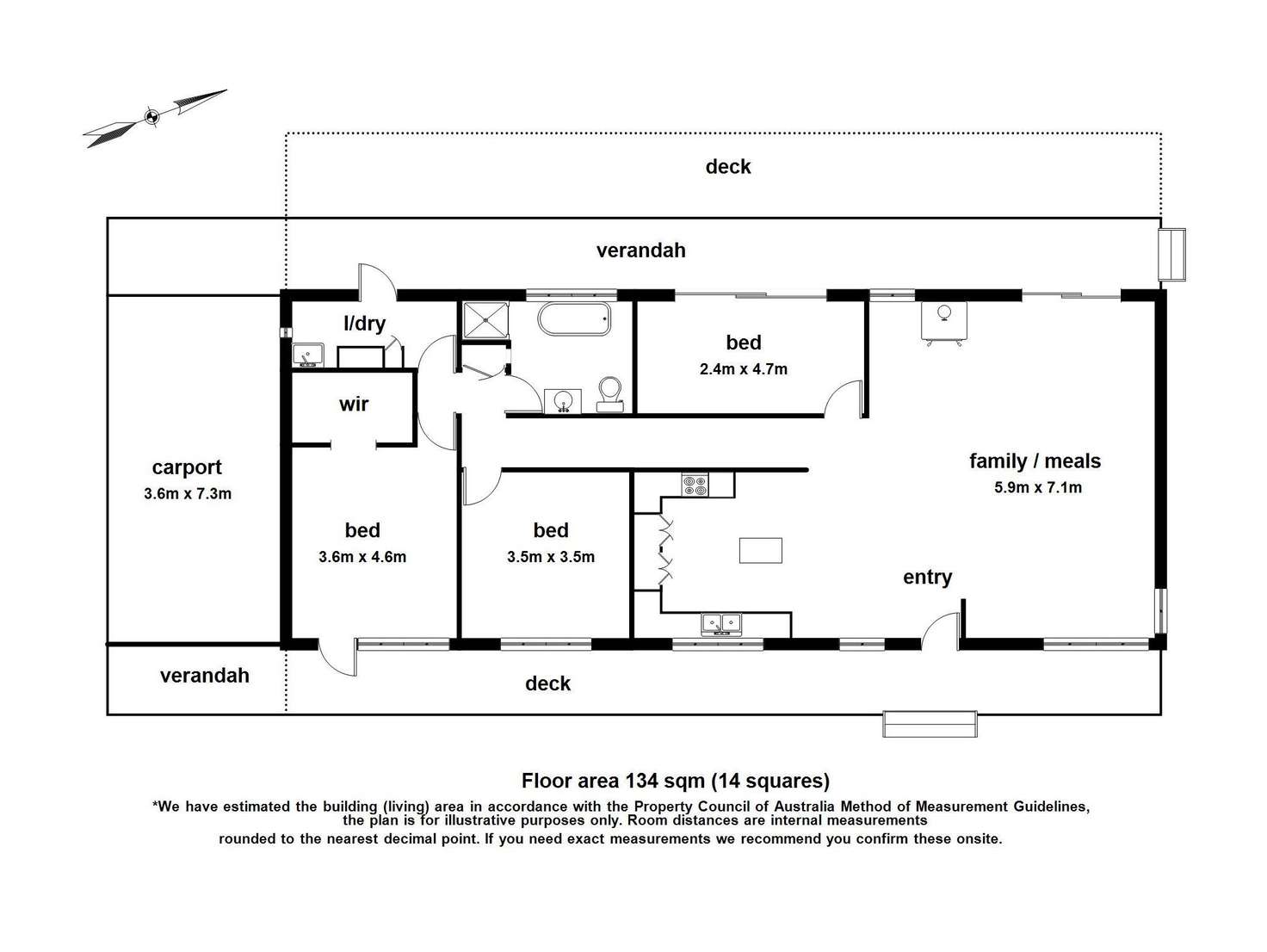 Floorplan of Homely house listing, 6-8 Waratah Way, Cockatoo VIC 3781