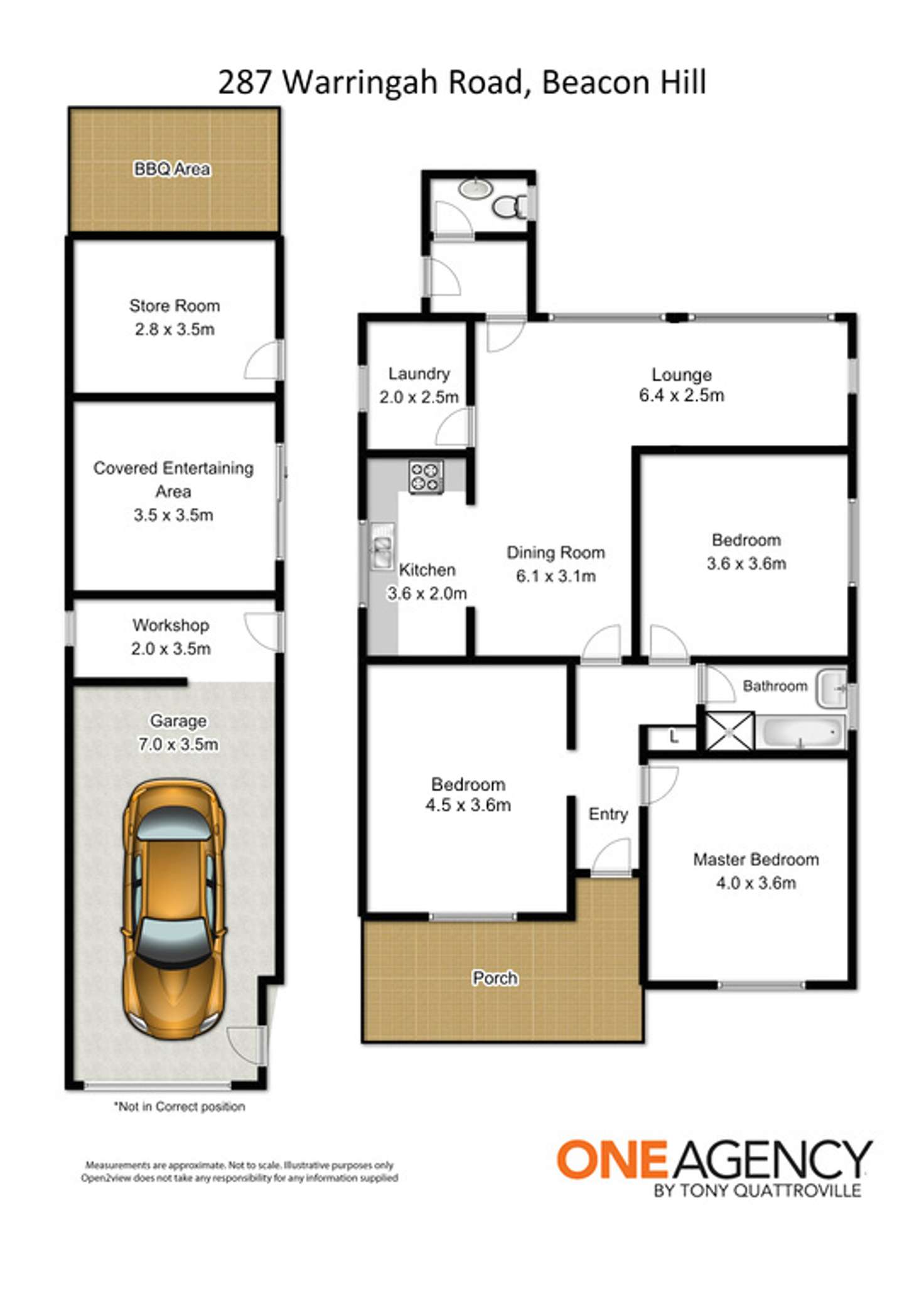Floorplan of Homely house listing, 287 Warringah Road, Beacon Hill NSW 2100