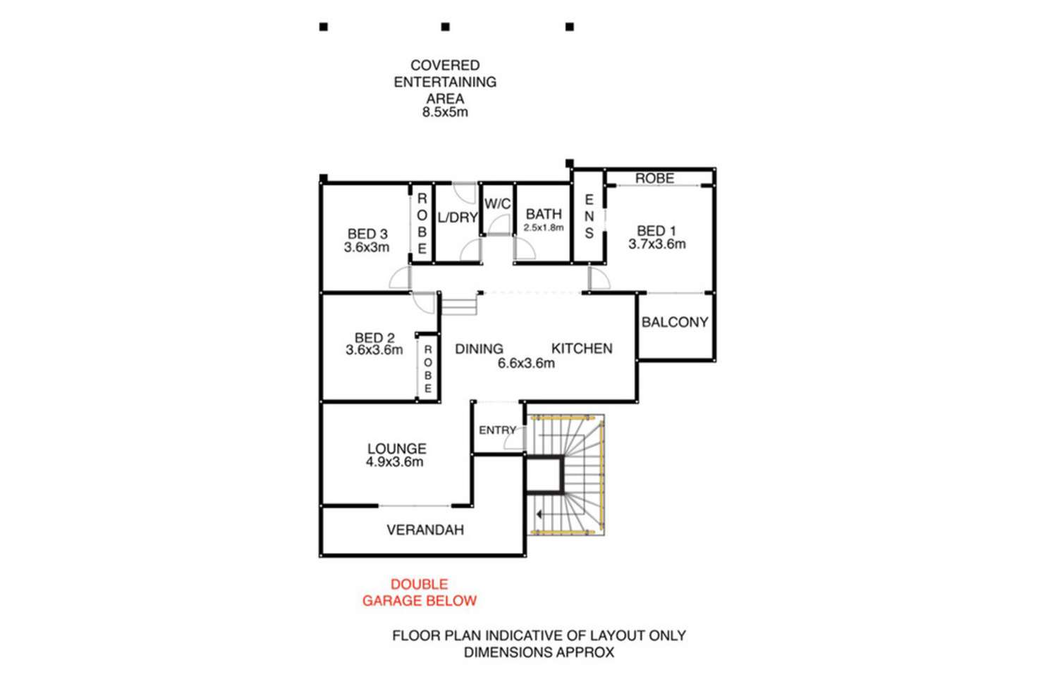 Floorplan of Homely house listing, 43 SARATOGA STREET, Beenleigh QLD 4207