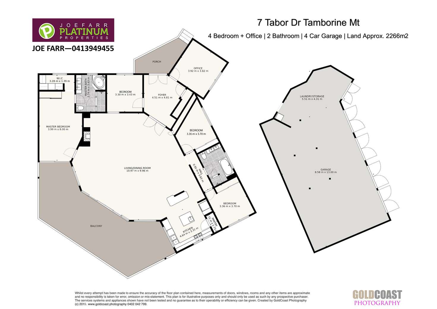 Floorplan of Homely house listing, 7 Tabor Drive, Tamborine Mountain QLD 4272