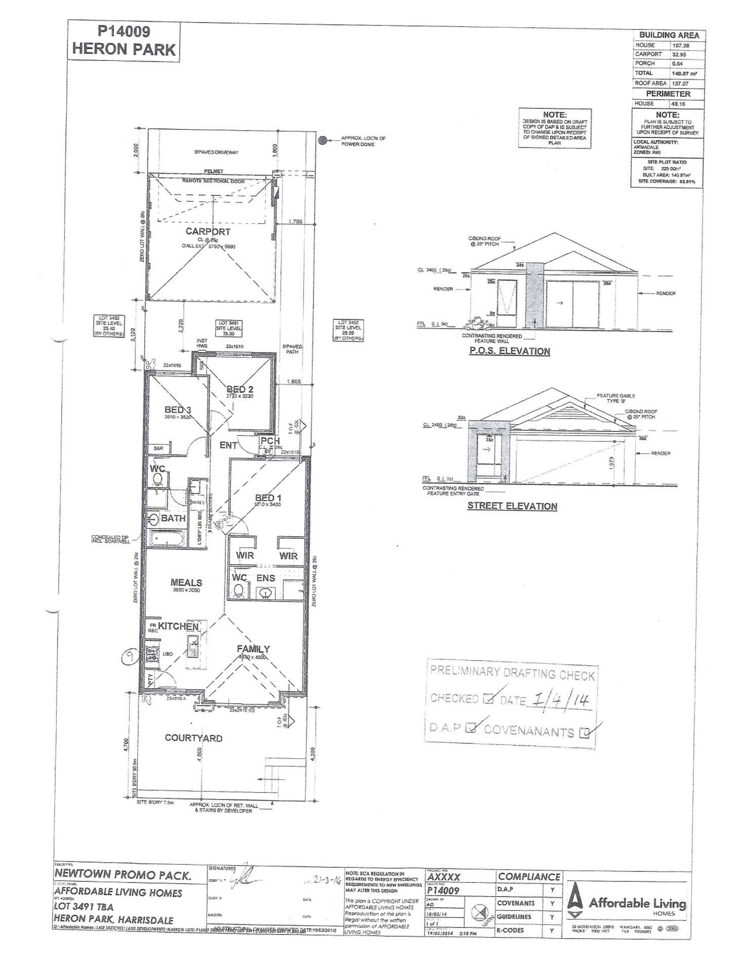 Floorplan of Homely house listing, 5 Argo Way, Harrisdale WA 6112