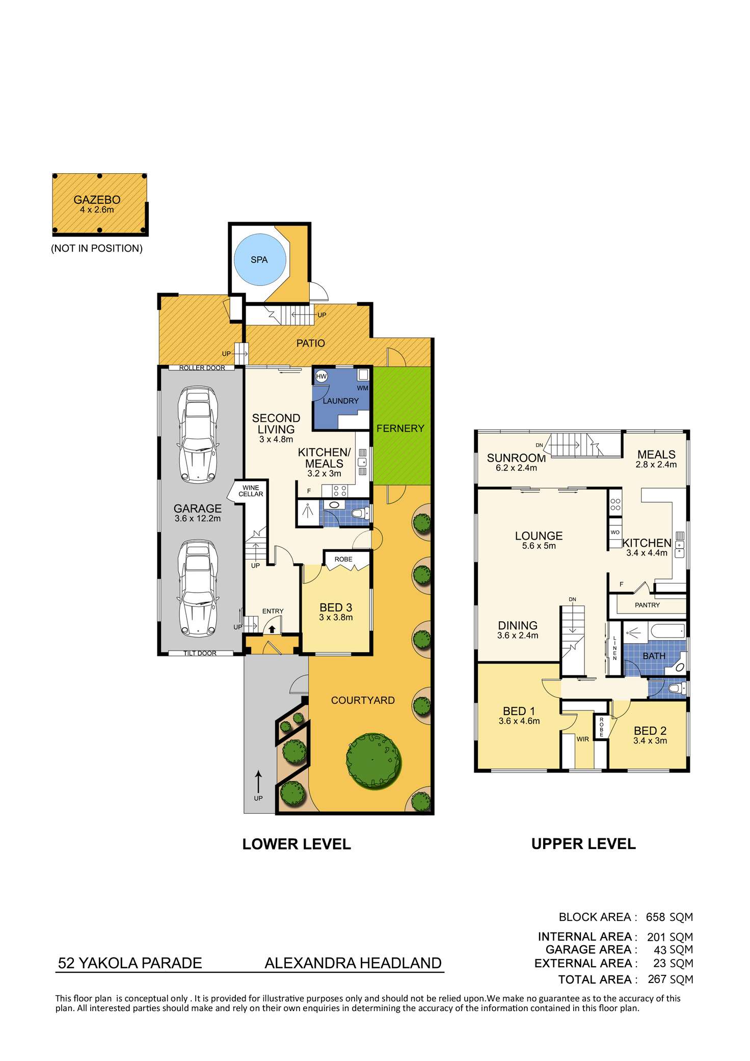 Floorplan of Homely house listing, 52 Yakola Parade, Alexandra Headland QLD 4572