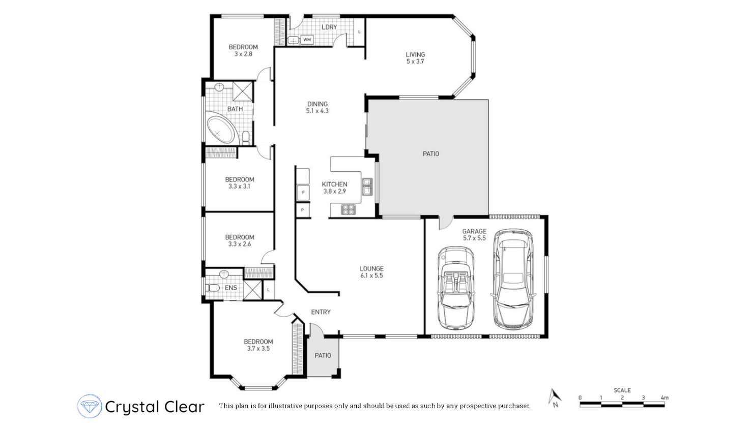 Floorplan of Homely house listing, 14 Sanctuary Place, Bateau Bay NSW 2261