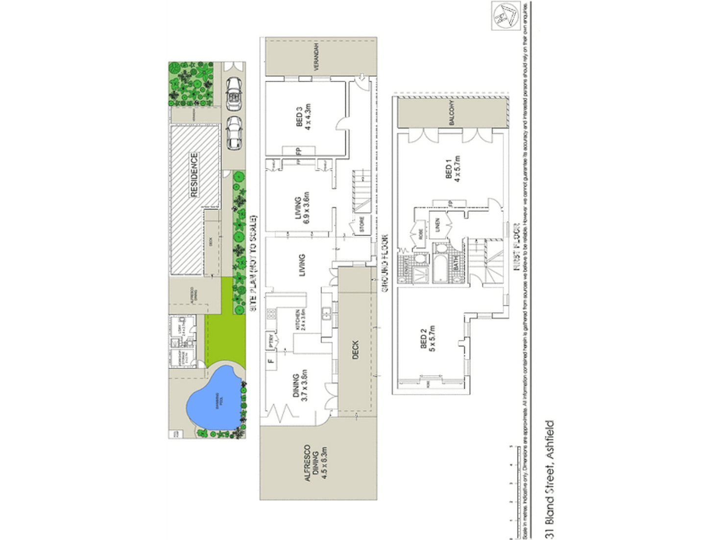 Floorplan of Homely house listing, 31 Bland Street, Ashfield NSW 2131