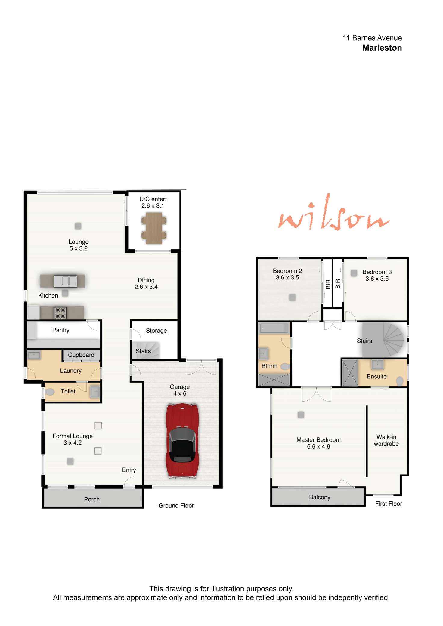 Floorplan of Homely house listing, 11 Barnes Avenue, Marleston SA 5033