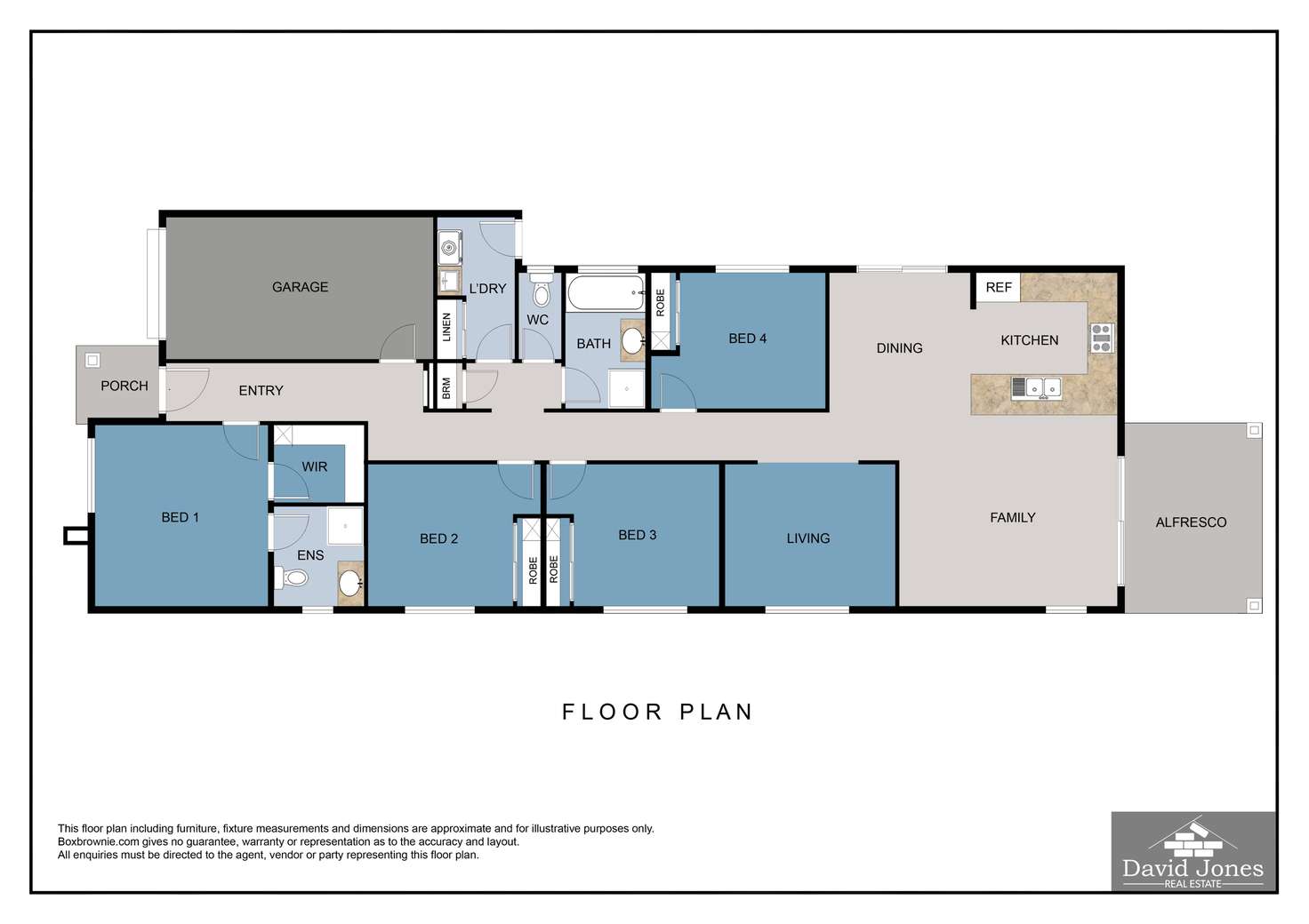 Floorplan of Homely house listing, 10 Morton Street, Waterford QLD 4133
