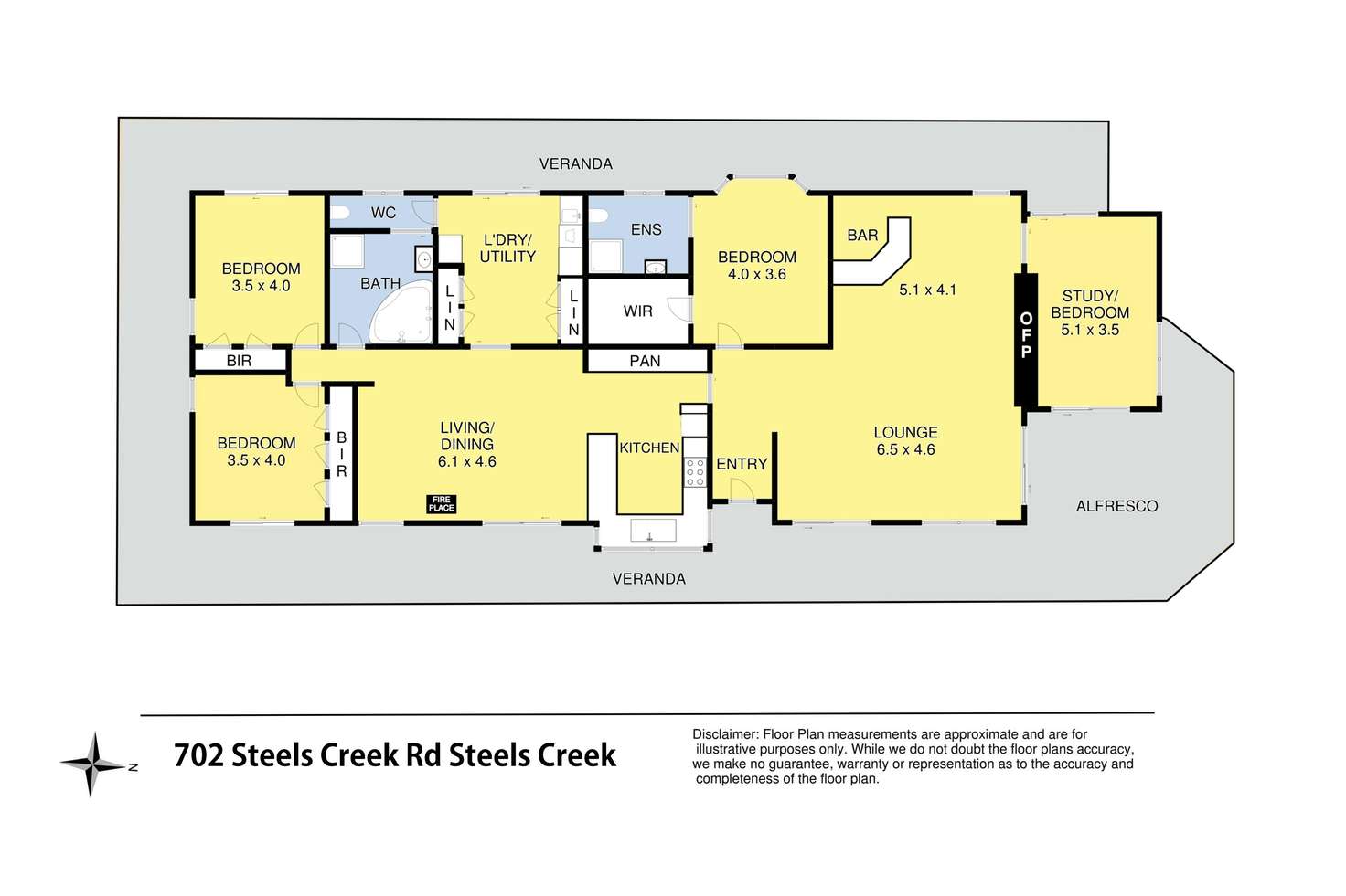 Floorplan of Homely house listing, 702 Steels Creek Road, Steels Creek VIC 3775