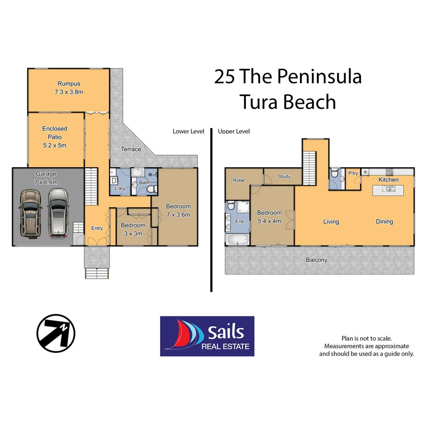 Floorplan of Homely house listing, 25 The Peninsula, Tura Beach NSW 2548