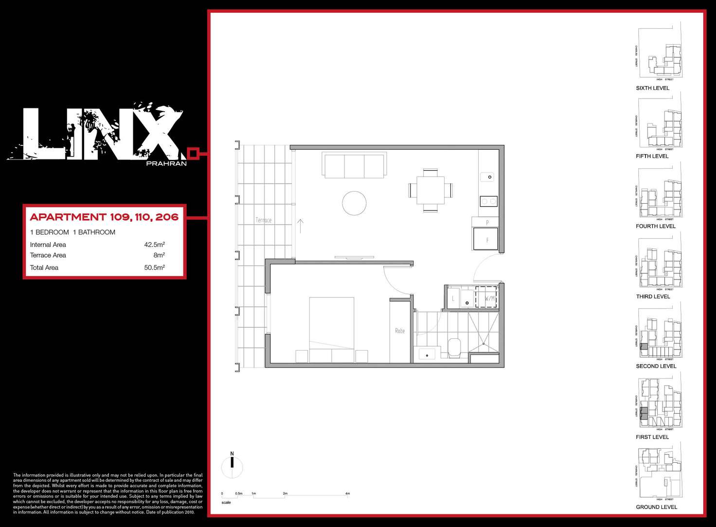 Floorplan of Homely apartment listing, 109/87 High Street, Prahran VIC 3181