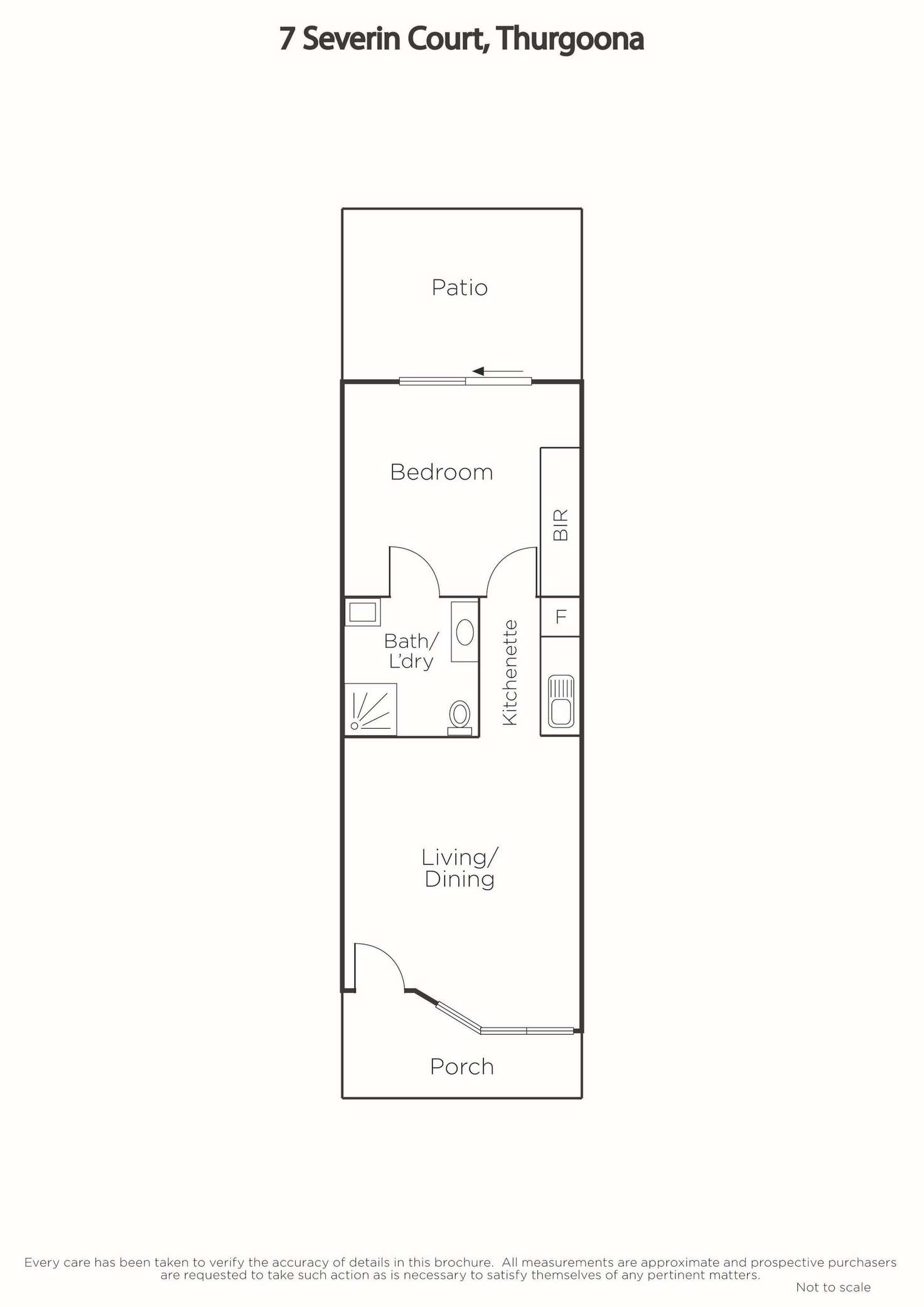 Floorplan of Homely unit listing, 11/2 Hanlon Court, Wodonga VIC 3690