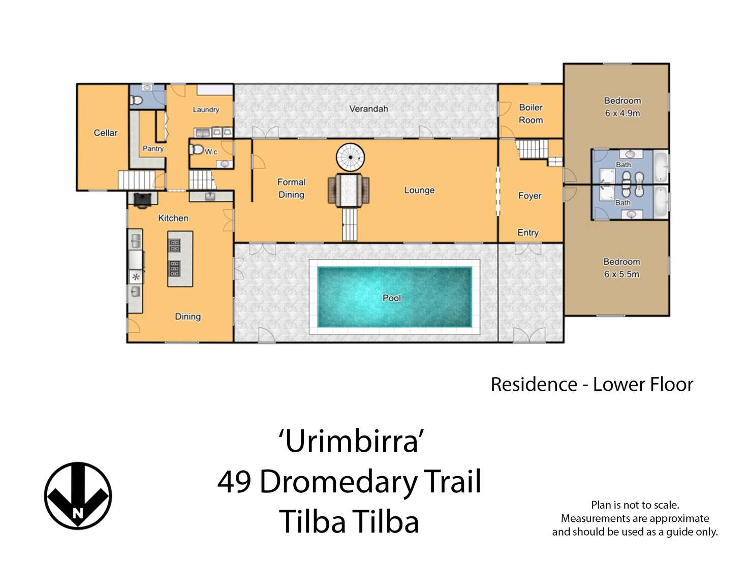 Floorplan of Homely lifestyle listing, 49 Mount Dromedary Trail, Tilba Tilba NSW 2546