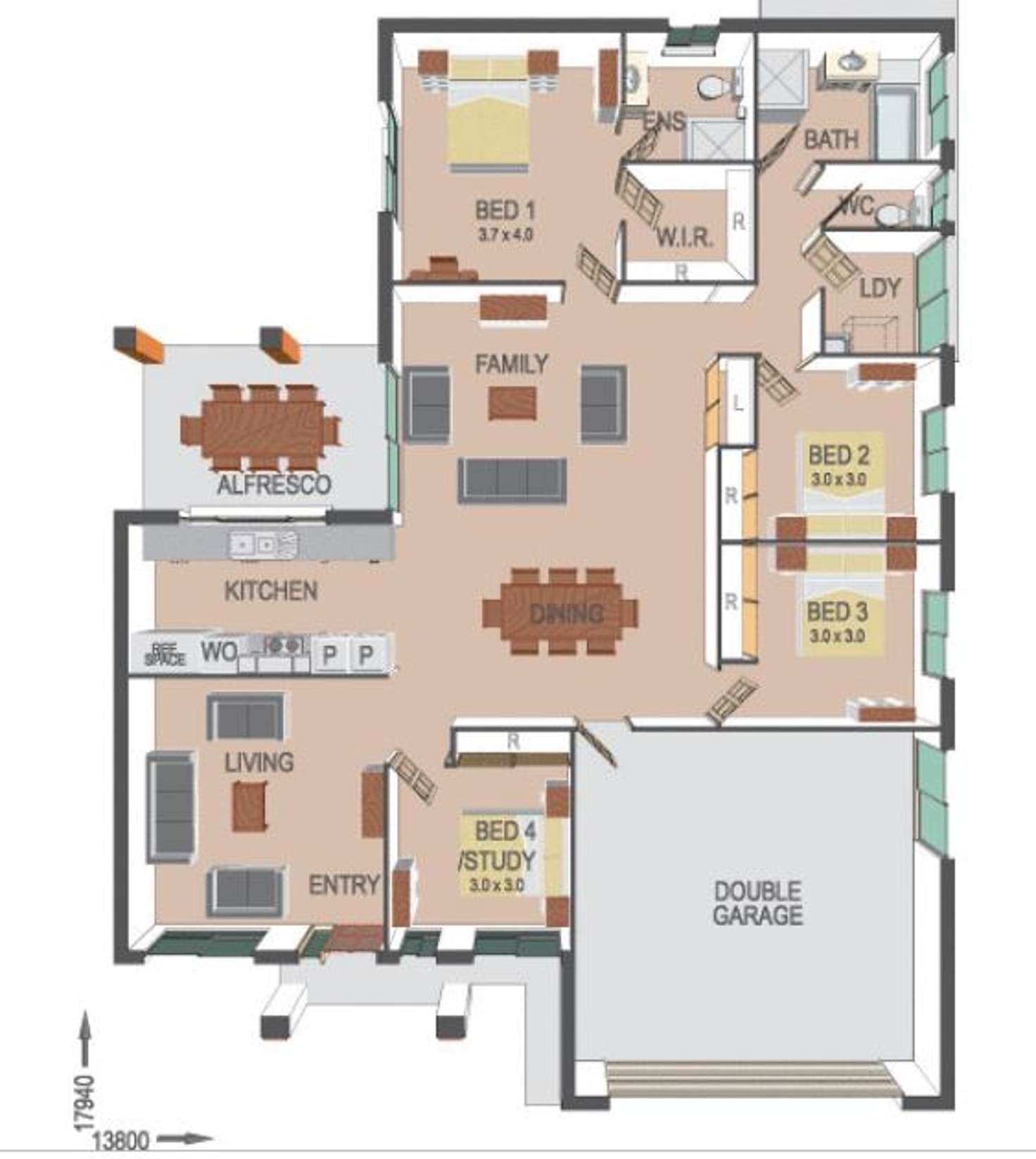 Floorplan of Homely house listing, 2 Foundation Street, Collingwood Park QLD 4301