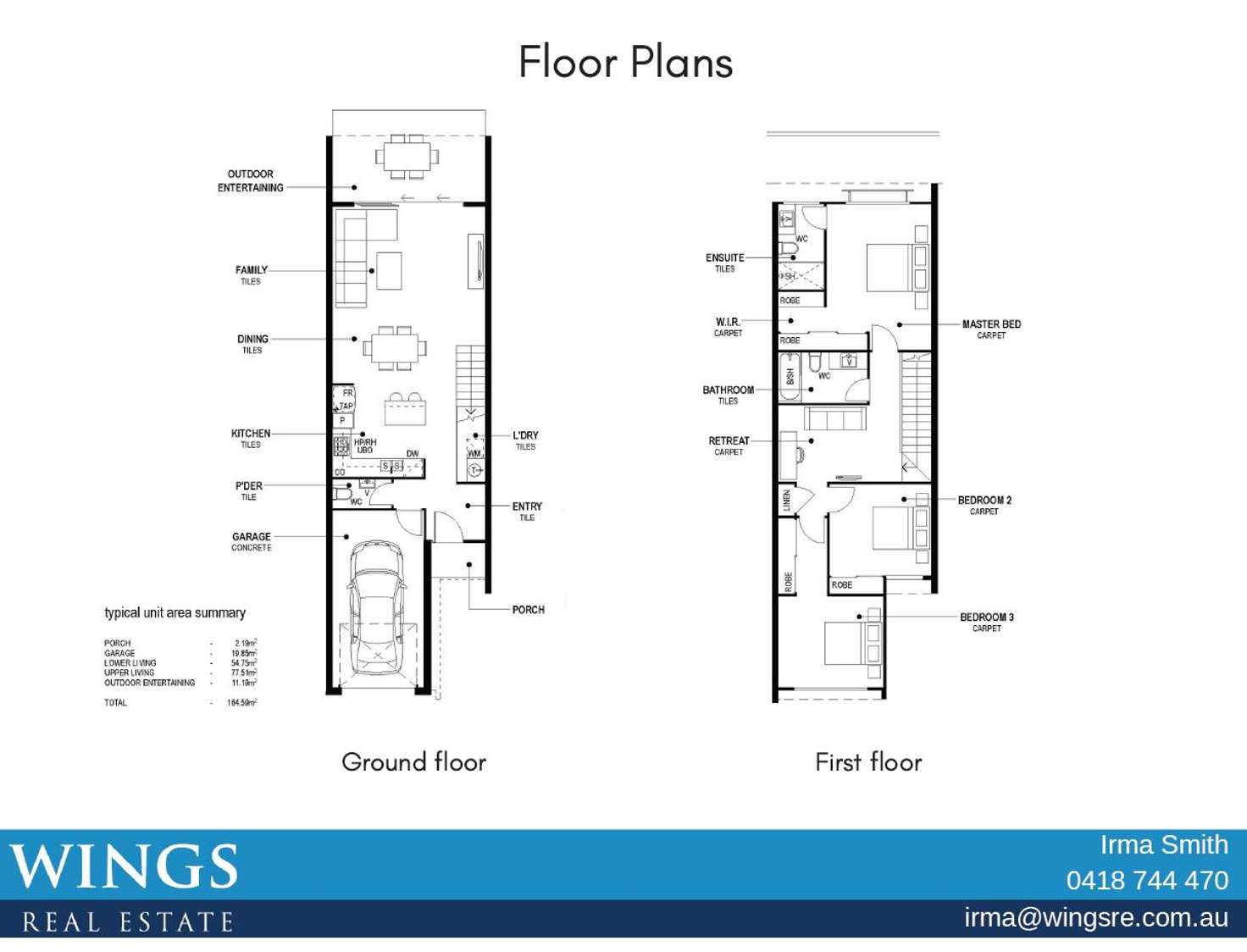 Floorplan of Homely townhouse listing, 11/30 Salzburg Rd, Pimpama QLD 4209