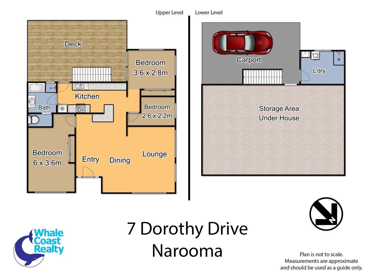 Floorplan of Homely house listing, 7 Dorothy Drive, Narooma NSW 2546