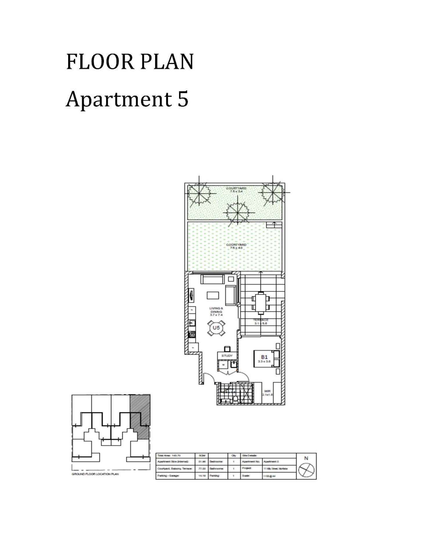 Floorplan of Homely apartment listing, 5/11 Hilly Street, Mortlake NSW 2137