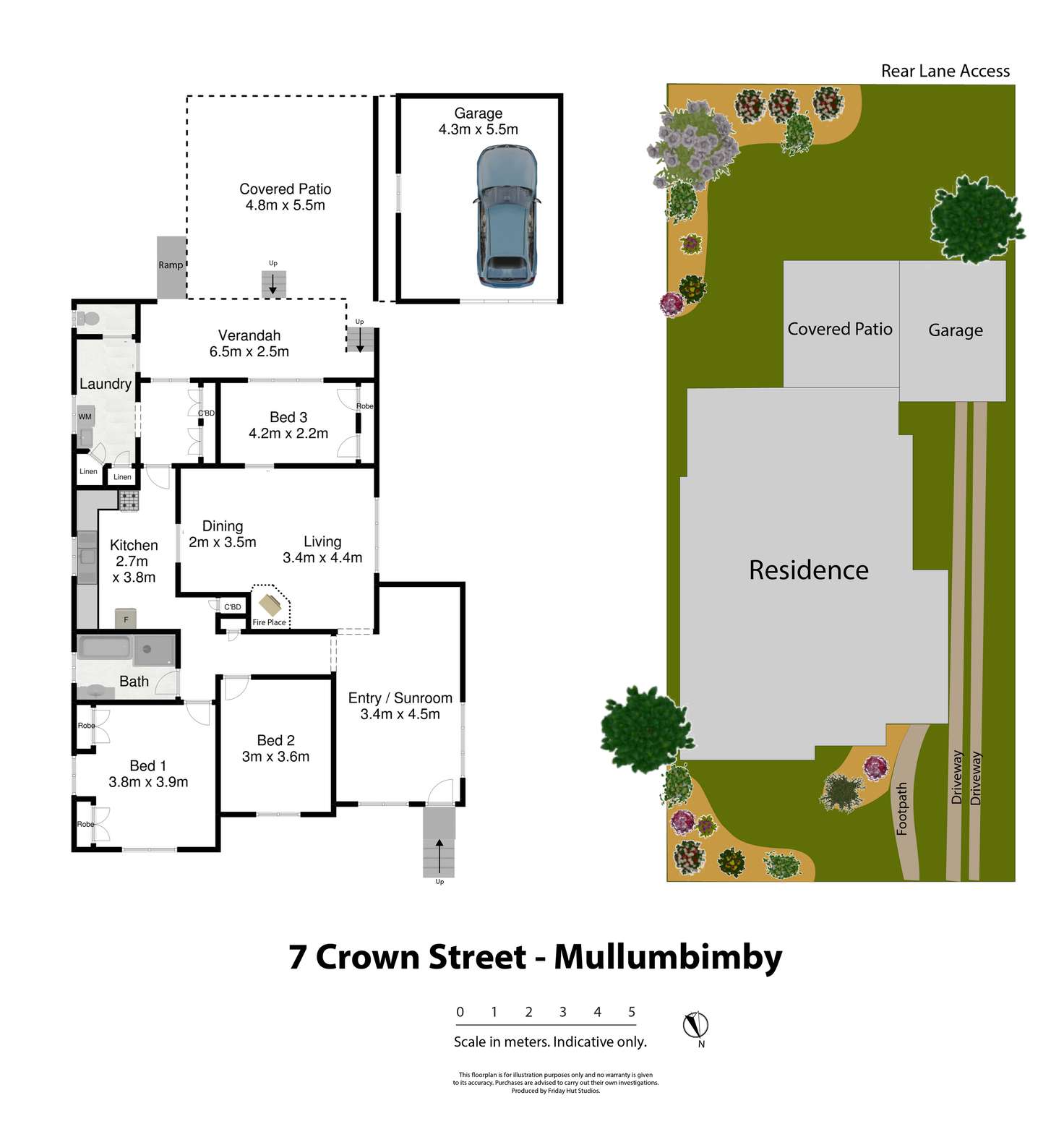 Floorplan of Homely house listing, 7 Crown Street, Mullumbimby NSW 2482