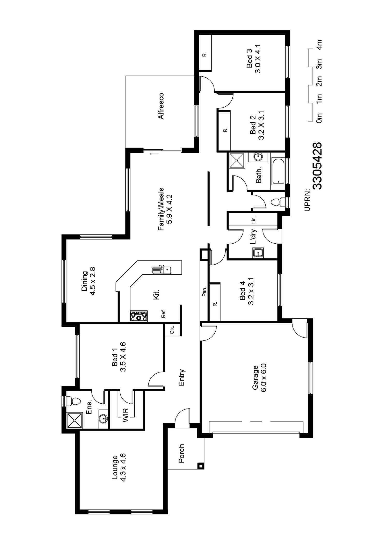 Floorplan of Homely house listing, Address available on request