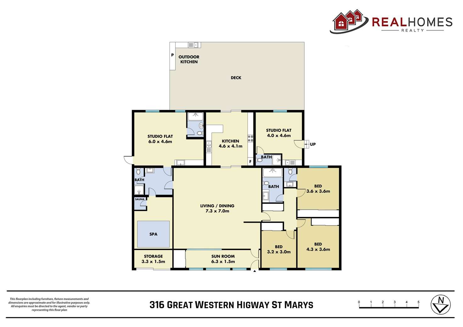 Floorplan of Homely house listing, 316 Great Western Highway, St Marys NSW 2760