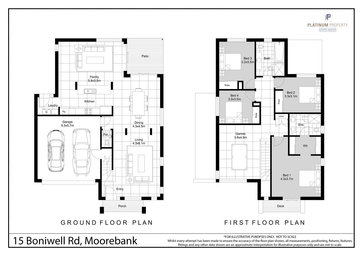 Floorplan of Homely house listing, 15 Boniwell Road, Moorebank NSW 2170