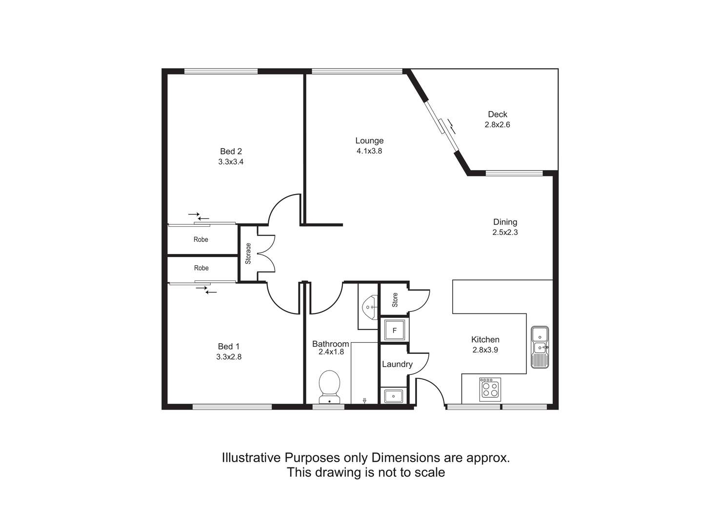 Floorplan of Homely unit listing, 313/225 Mcleod Street, Cairns North QLD 4870