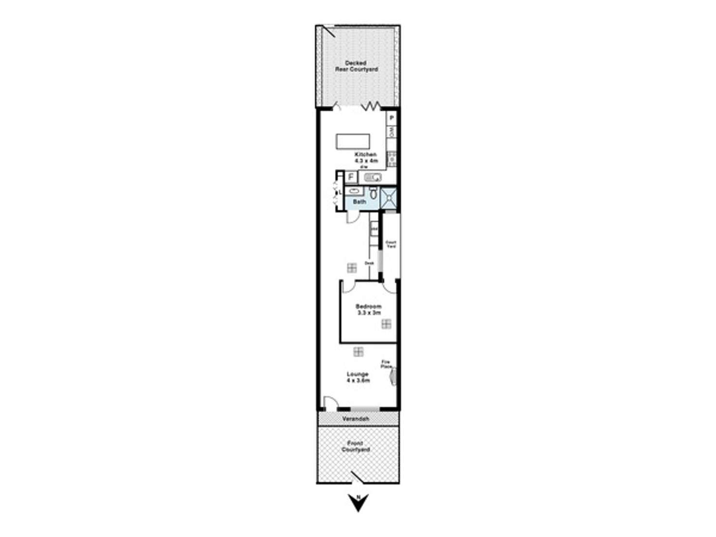 Floorplan of Homely house listing, 157 Sturt Street, Adelaide SA 5000