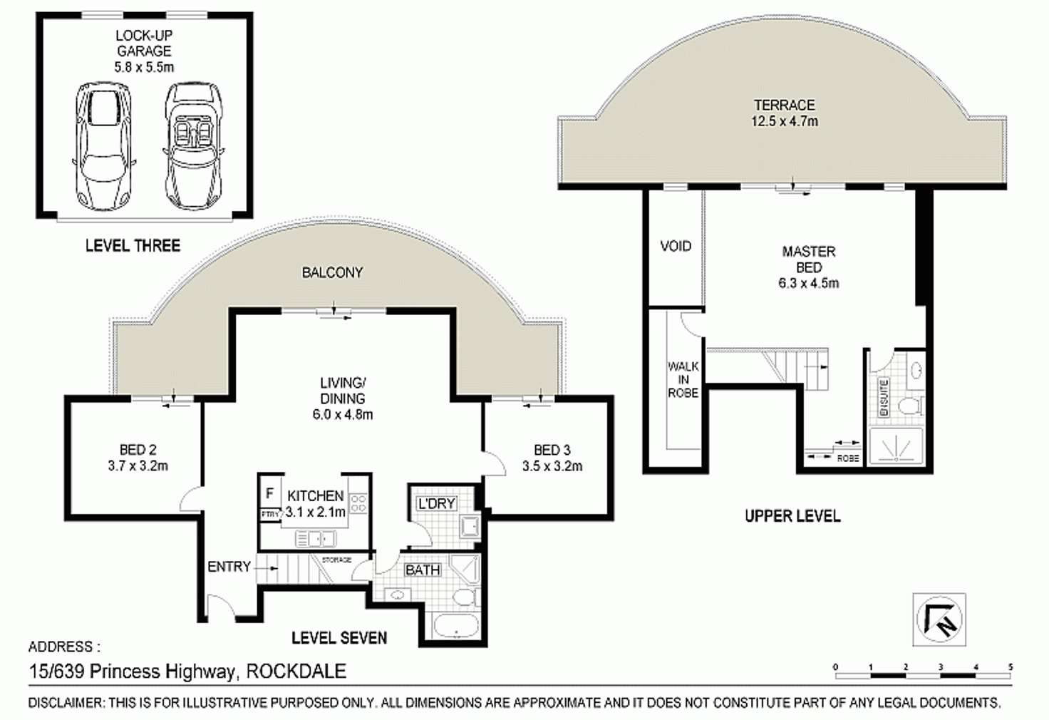 Floorplan of Homely apartment listing, 15/639-641 Princes Highway, Rockdale NSW 2216