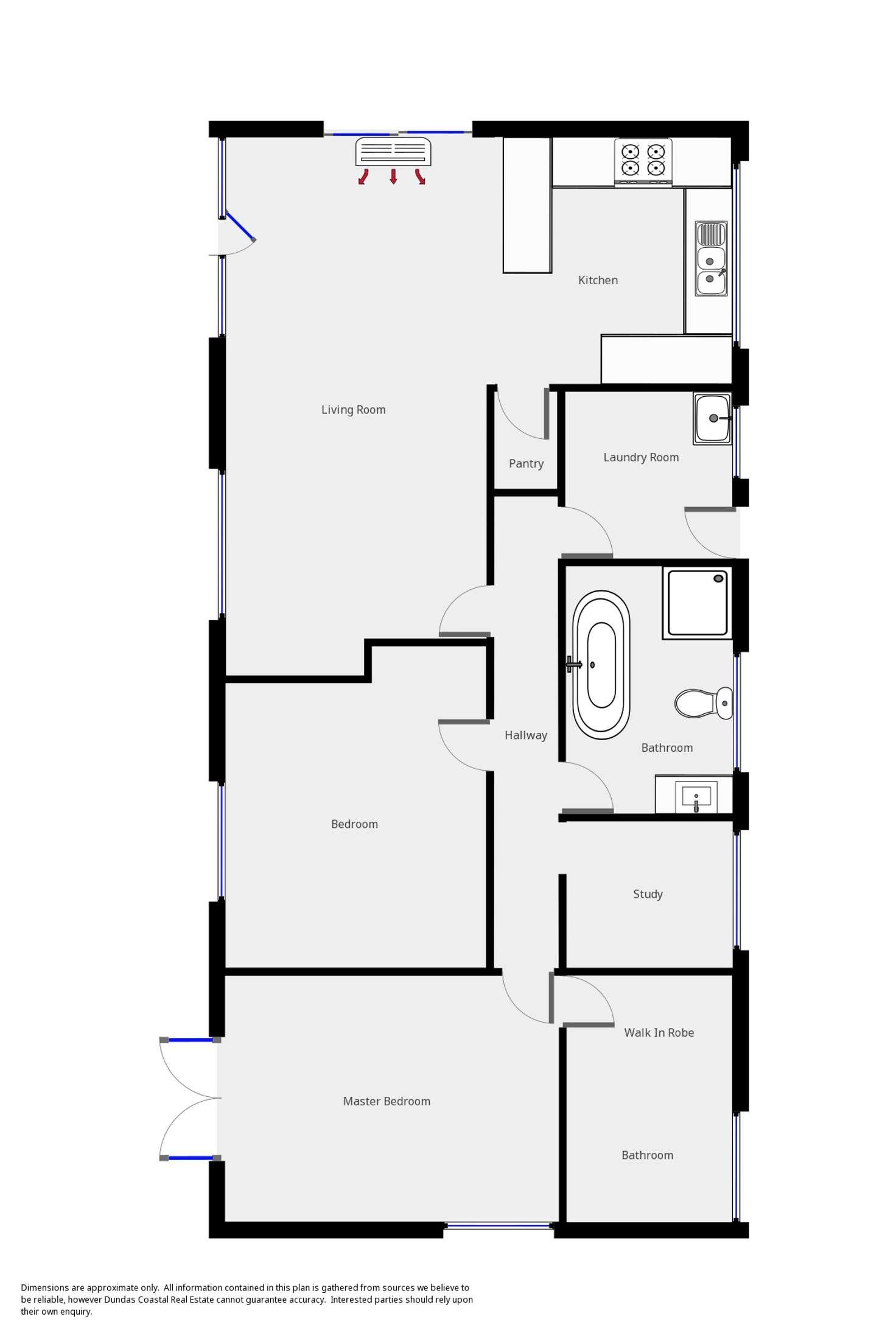 Floorplan of Homely lifestyle listing, 89 Robertsons Road, Bolwarra VIC 3305