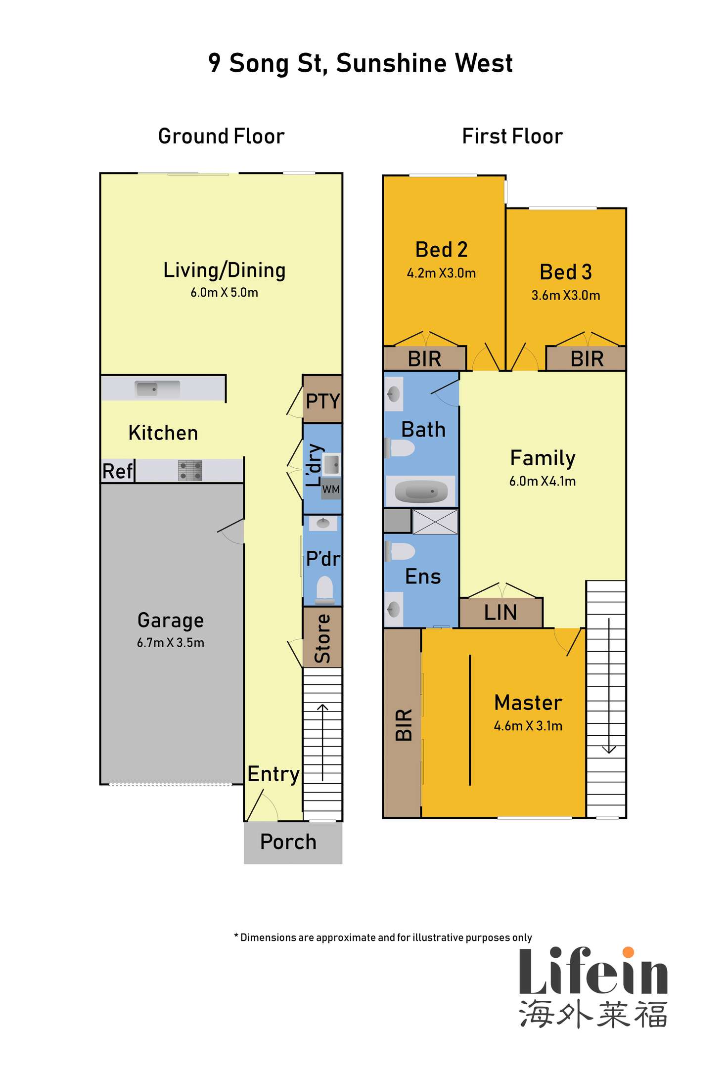 Floorplan of Homely house listing, 9 Song Street, Sunshine West VIC 3020