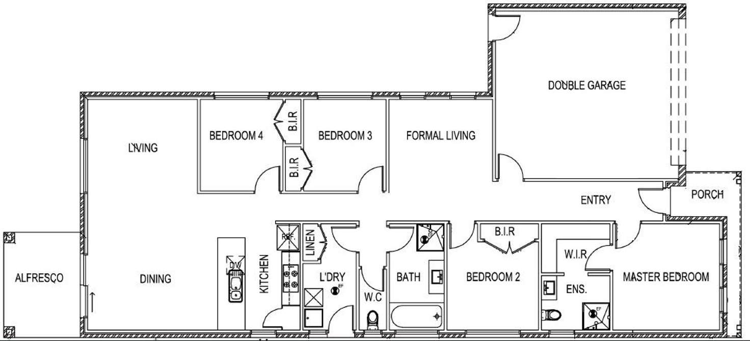 Floorplan of Homely house listing, 12 Huntingfield Street, Craigieburn VIC 3064