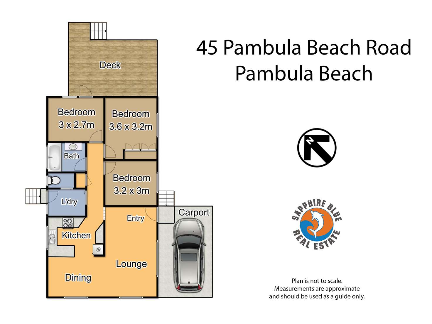 Floorplan of Homely house listing, 45 Pambula Beach Road, Pambula Beach NSW 2549
