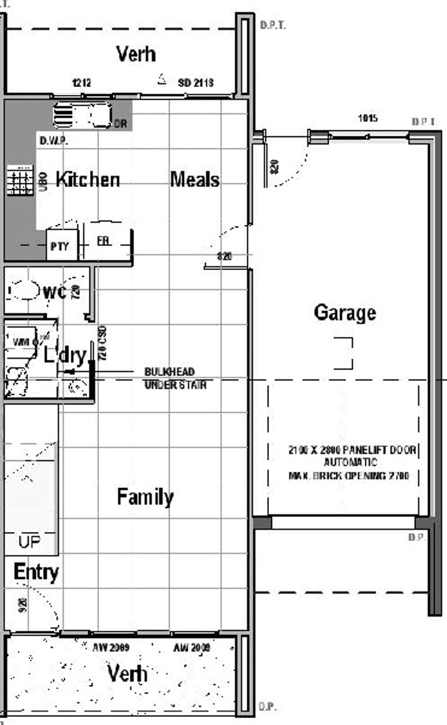 Floorplan of Homely townhouse listing, 108 Gordon Street, Wodonga VIC 3690