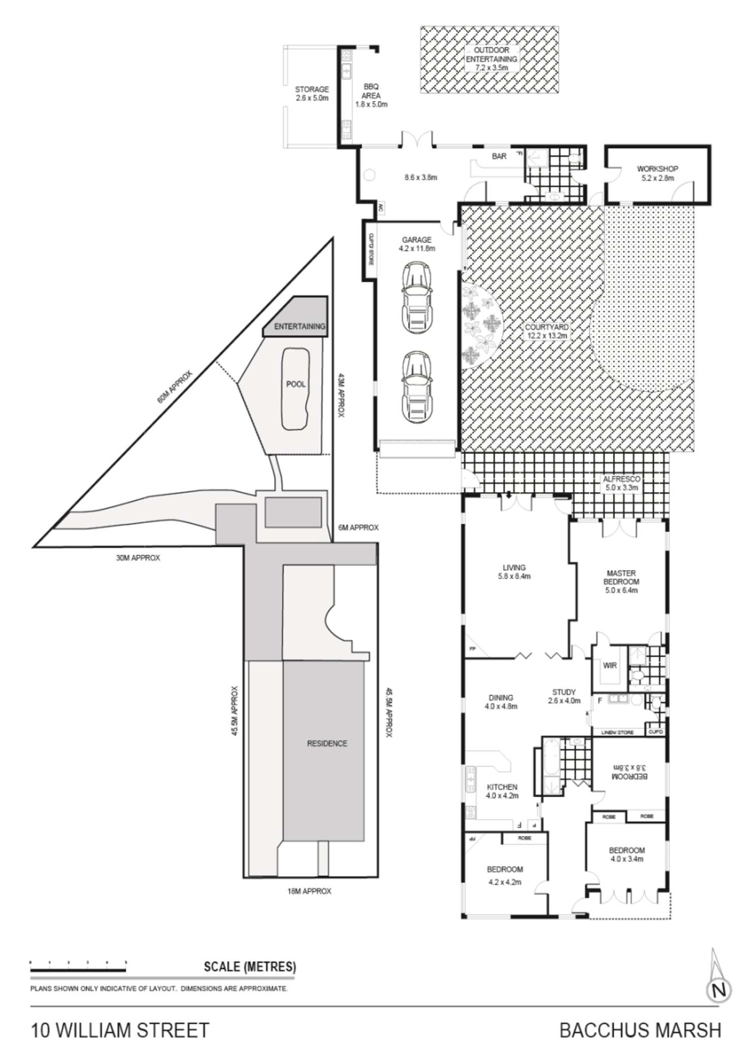 Floorplan of Homely house listing, 10 William Street, Bacchus Marsh VIC 3340