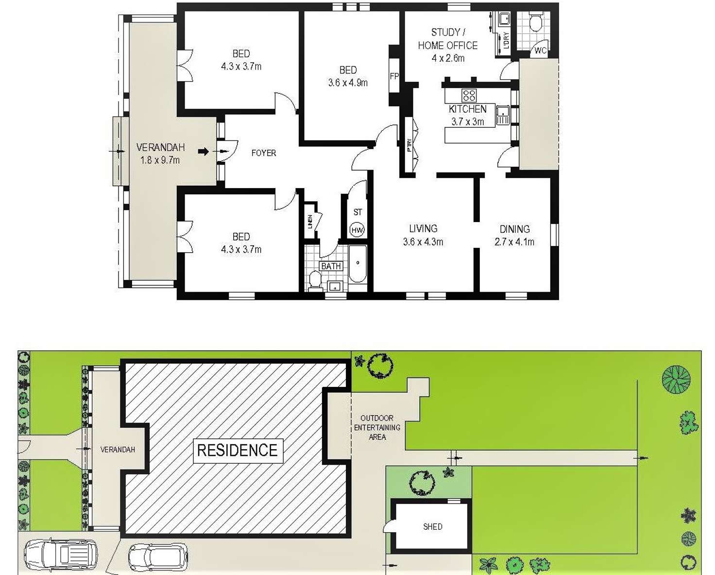 Floorplan of Homely house listing, 22 Mooramie Avenue, Kensington NSW 2033