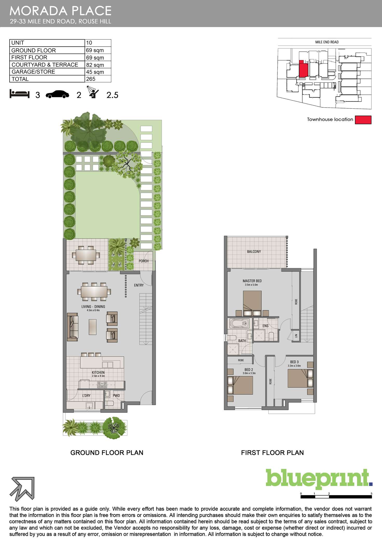 Floorplan of Homely townhouse listing, 10/29 Mile End Road, Rouse Hill NSW 2155