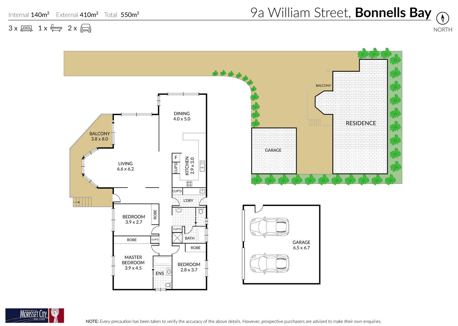 Floorplan of Homely house listing, 9A William Street, Bonnells Bay NSW 2264