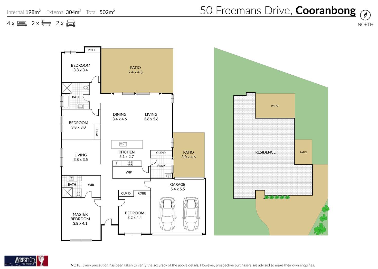 Floorplan of Homely house listing, 50 Freemans Drive, Morisset NSW 2264