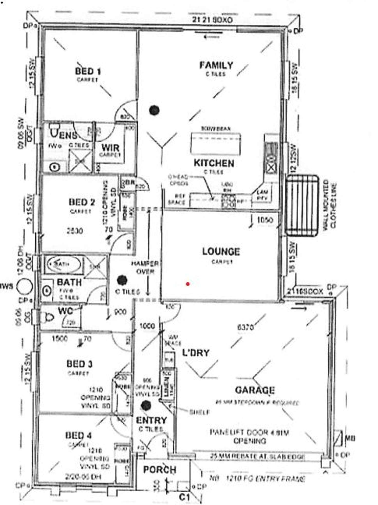 Floorplan of Homely house listing, 28 SOMERWIL CRESCENT, Bellbird Park QLD 4300