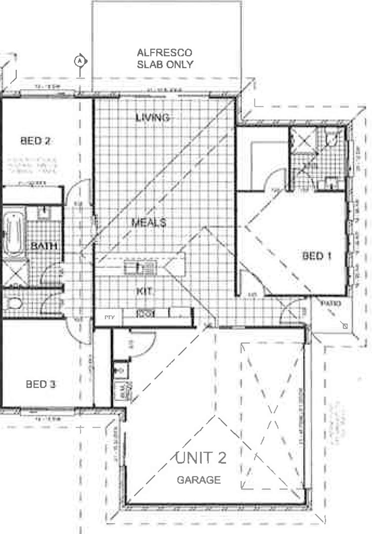 Floorplan of Homely semiDetached listing, 2/79 Fairbourne Terrace, Pimpama QLD 4209