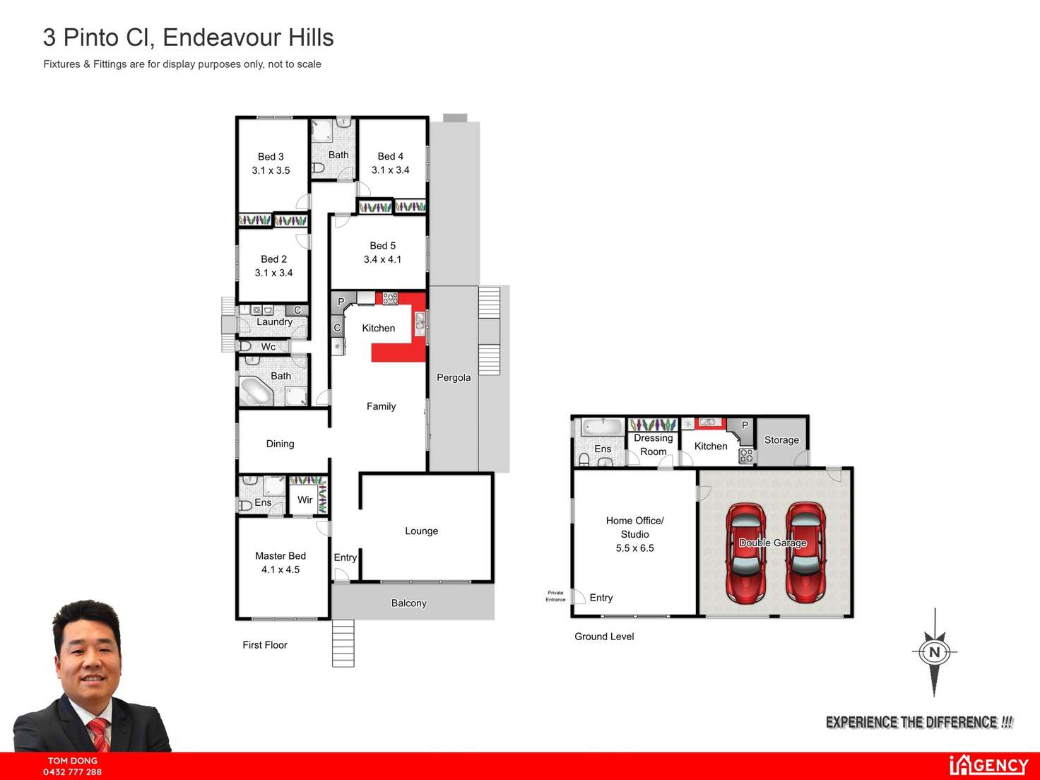 Floorplan of Homely house listing, 3 Pinto Close, Endeavour Hills VIC 3802