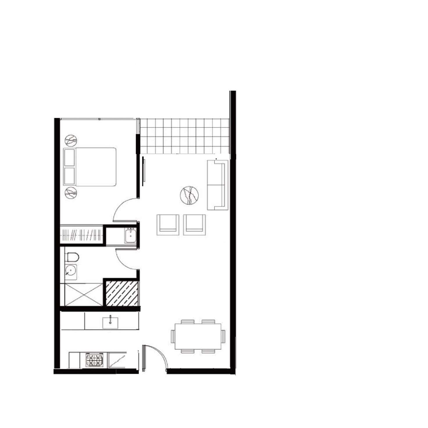 Floorplan of Homely apartment listing, 25/35 Balmoral Street, Waitara NSW 2077