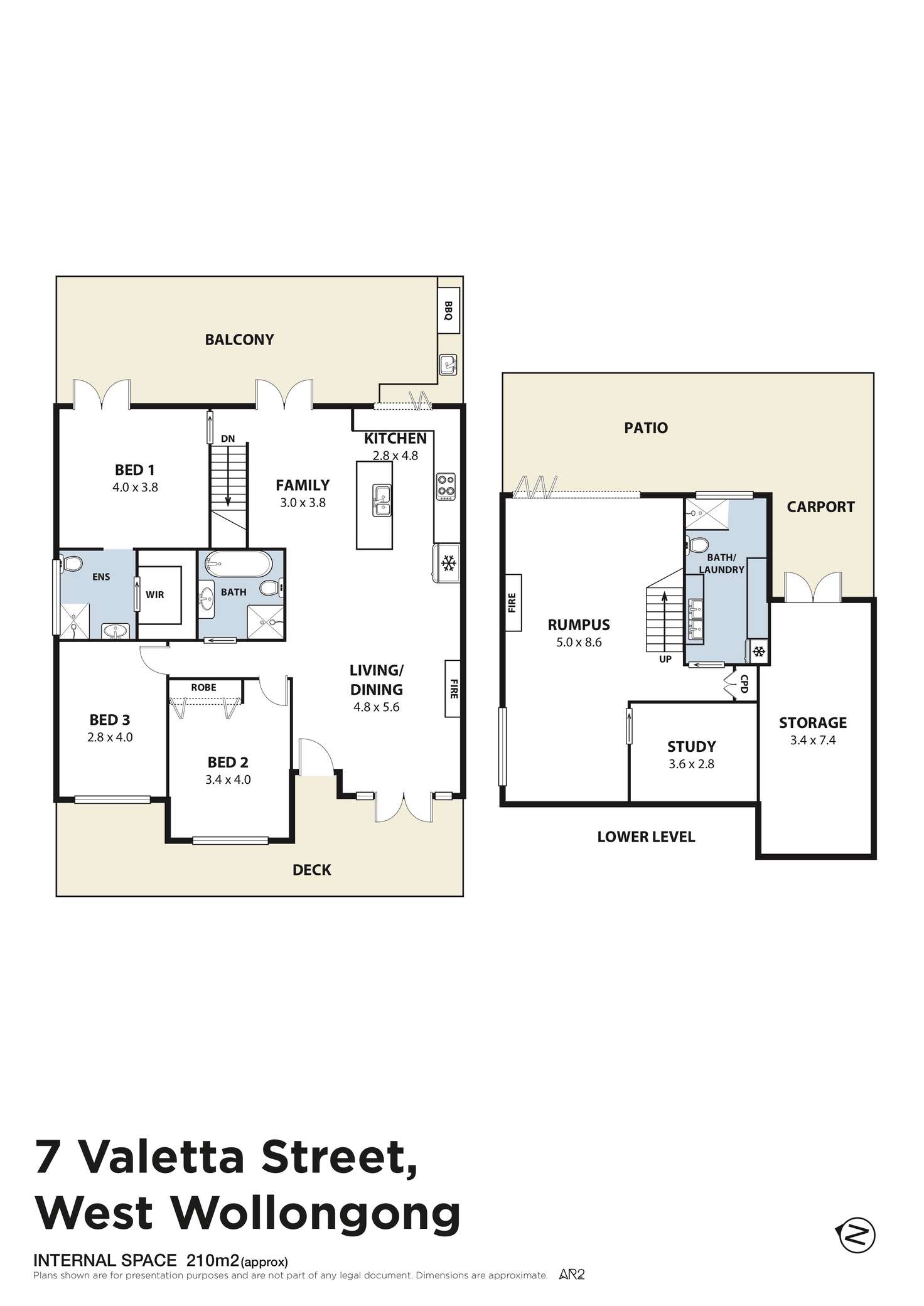 Floorplan of Homely house listing, 7 Valetta Street, West Wollongong NSW 2500